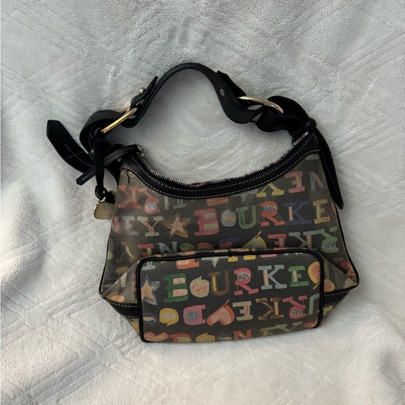 Vintage Dooney & Bourke Multicolor Shoulder Bag - Picture 2 of 5